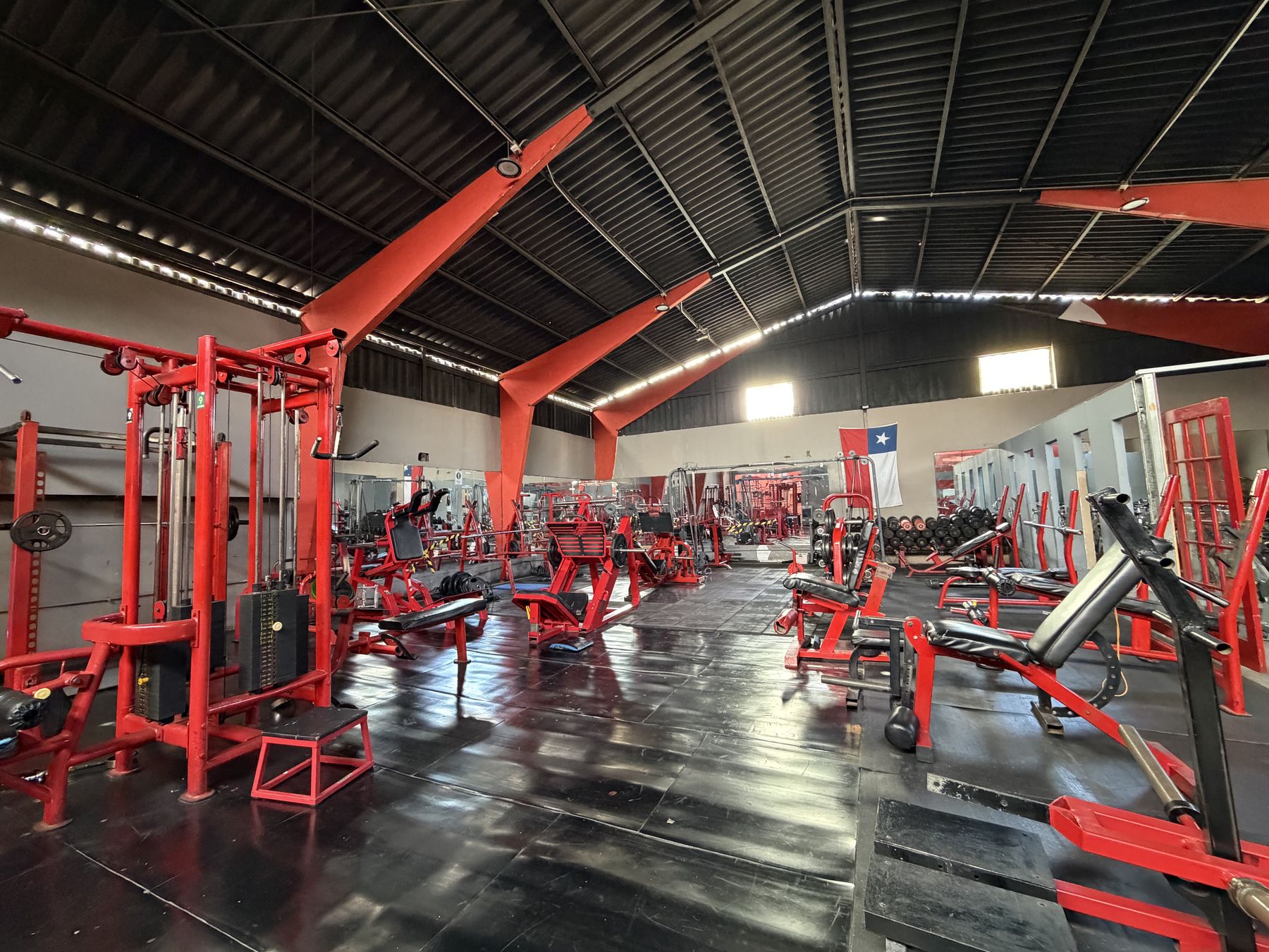 Sala de musculación de Bodyfitness
