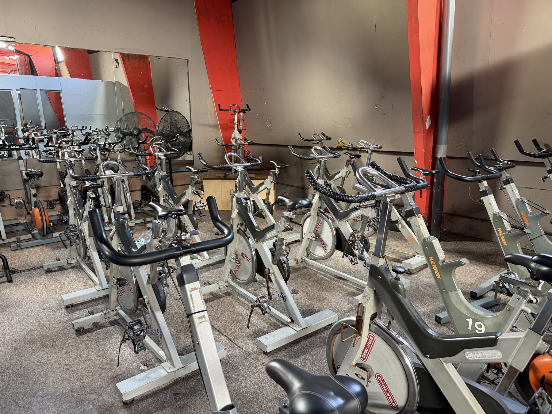 Sala de spinning de Bodyfitness